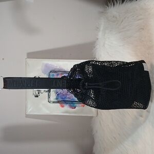 Free People FP Movement Mini Mesh Sling Bag Black New Double Bag Unisex